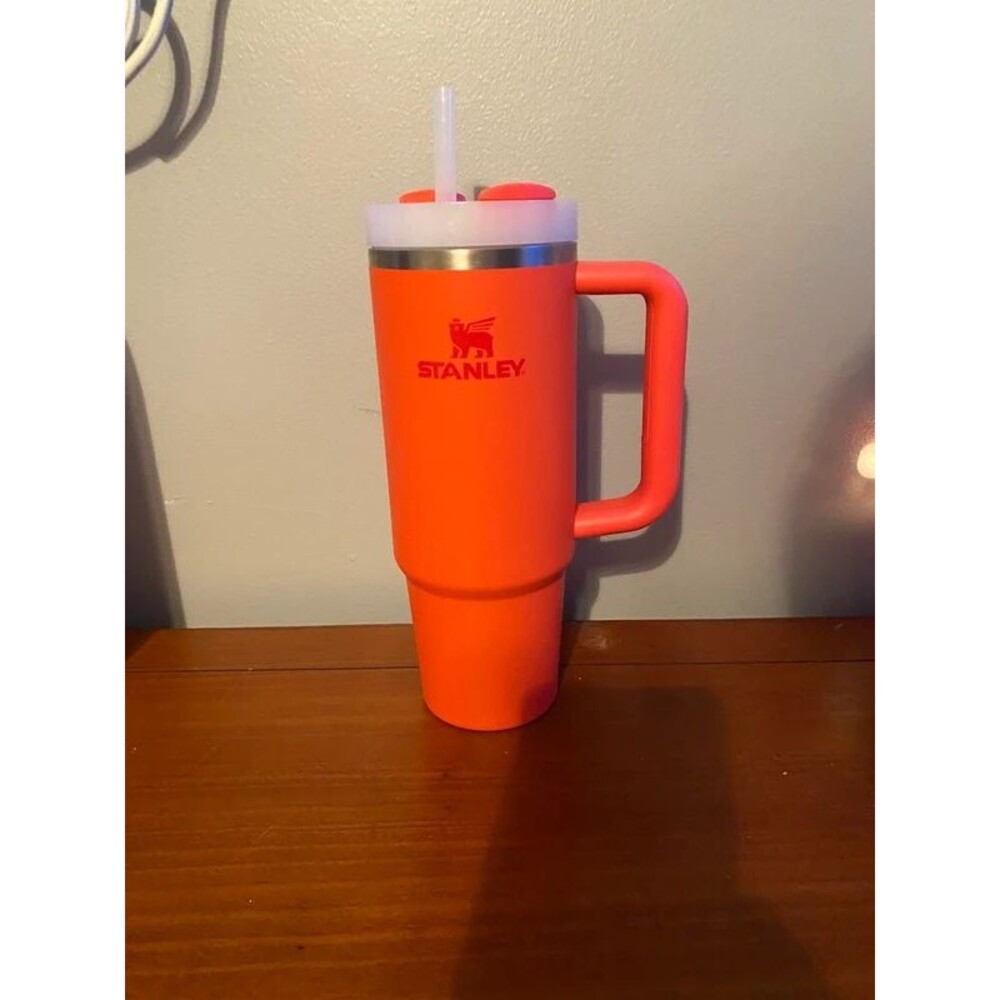 Stanley 30oz coral water bottle